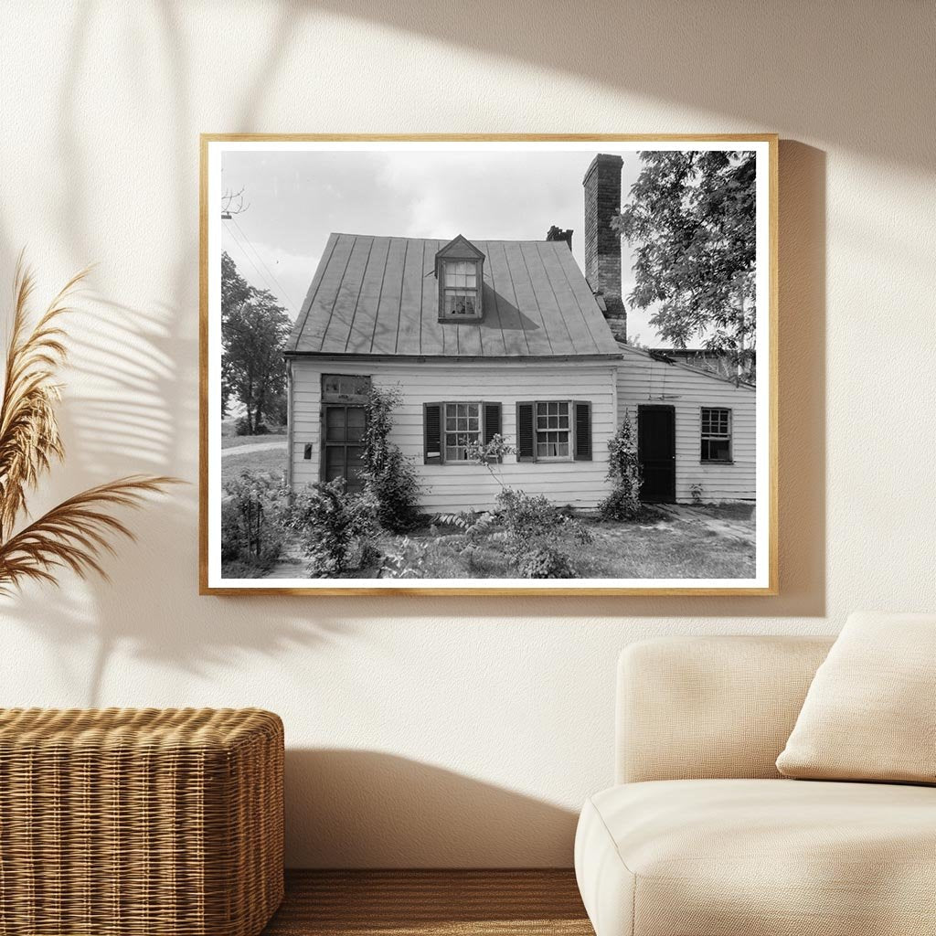 1953 Fredericksburg VA Vintage Architecture Photo