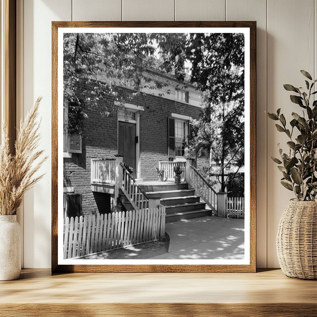 Fredericksburg VA Architecture Photo, Early 20th Century