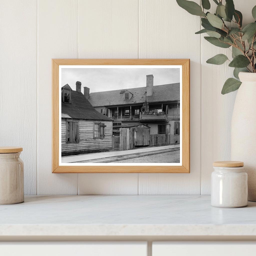 Fredericksburg VA Vintage Architecture 20th Century Photo