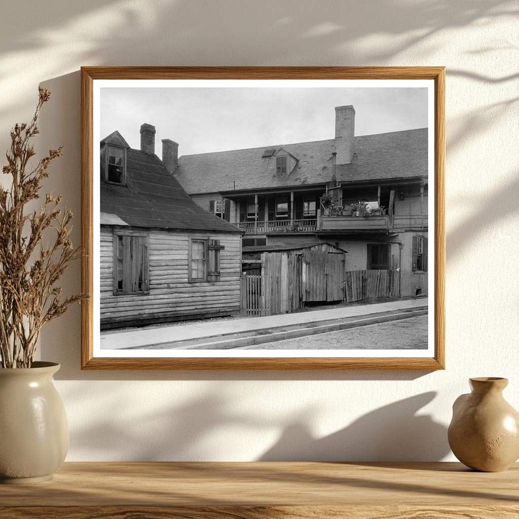 Fredericksburg VA Vintage Architecture 20th Century Photo