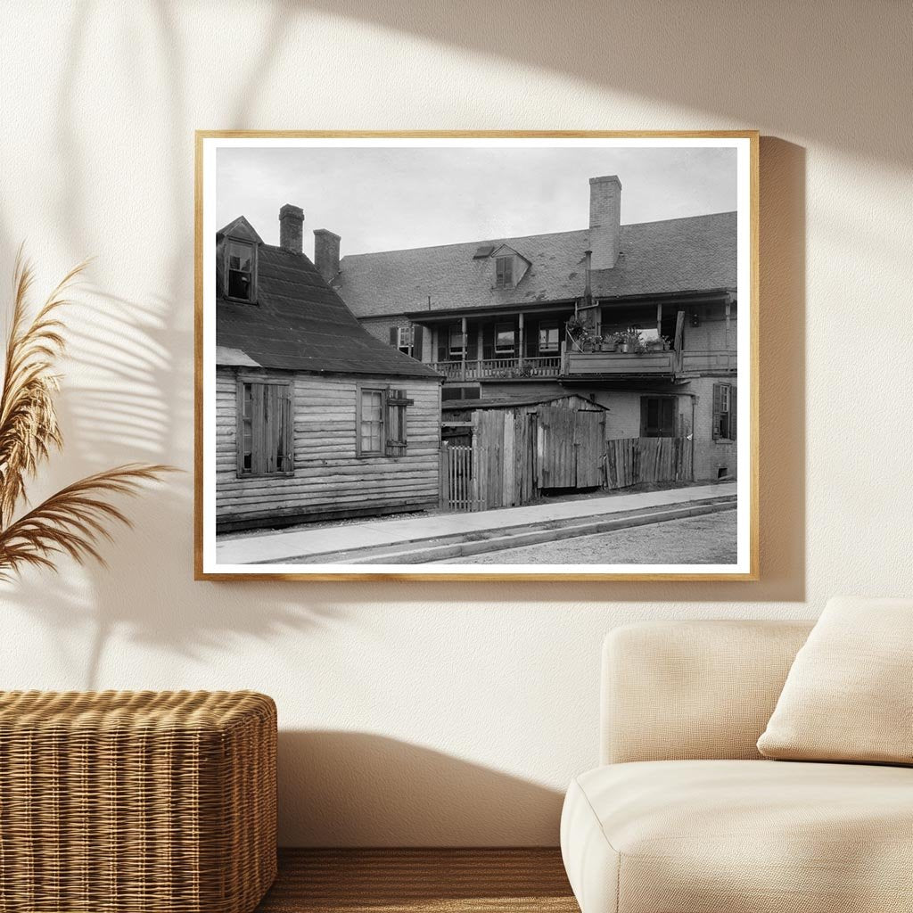 Fredericksburg VA Vintage Architecture 20th Century Photo