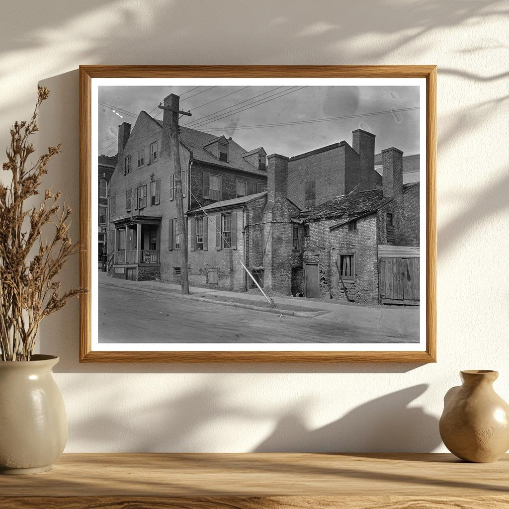 Fredericksburg VA Architecture History 20th Century