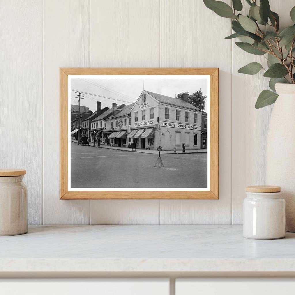 Fredericksburg VA Architecture History 20th Century Photo