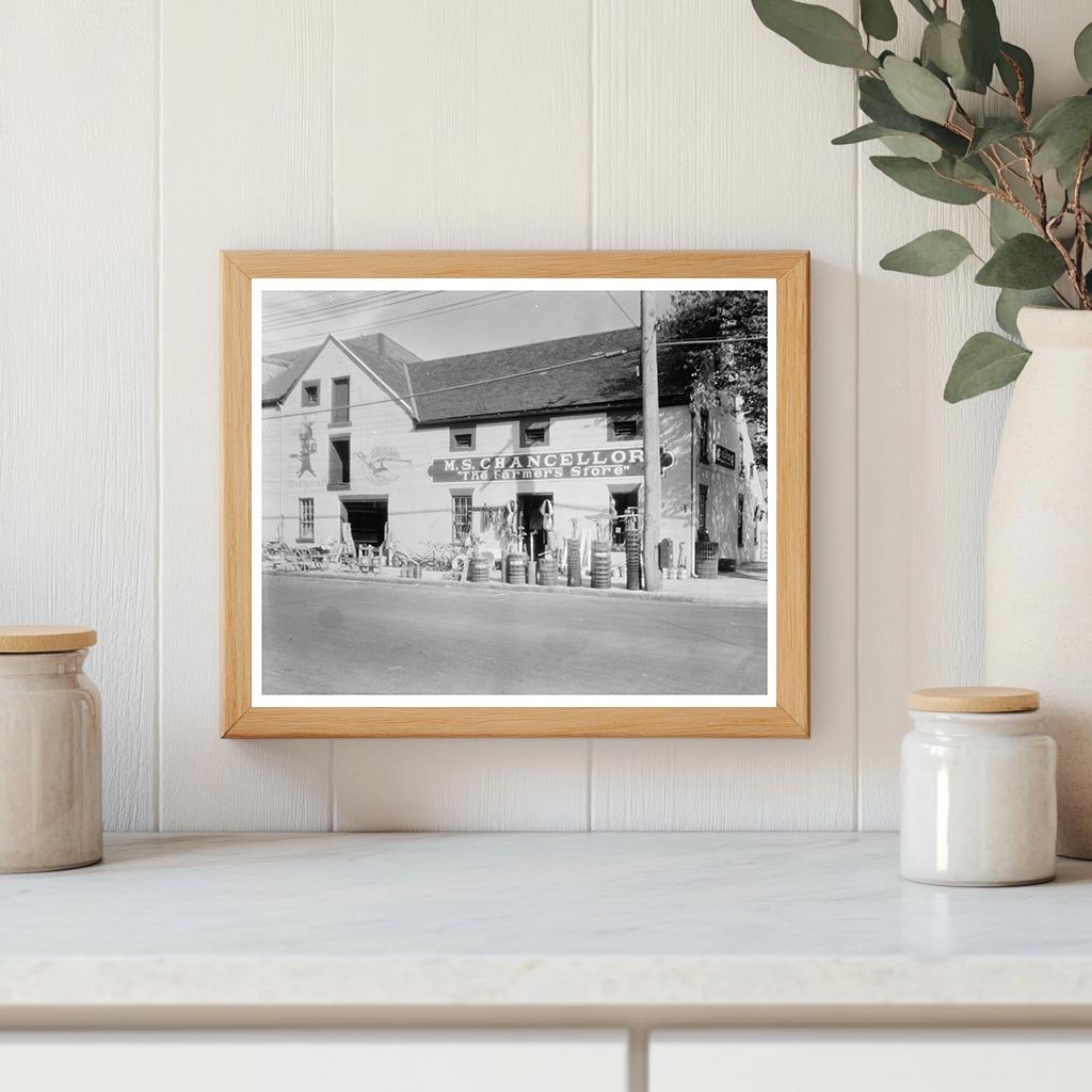 M.S. Chancellors Store, Fredericksburg VA, 20th Century