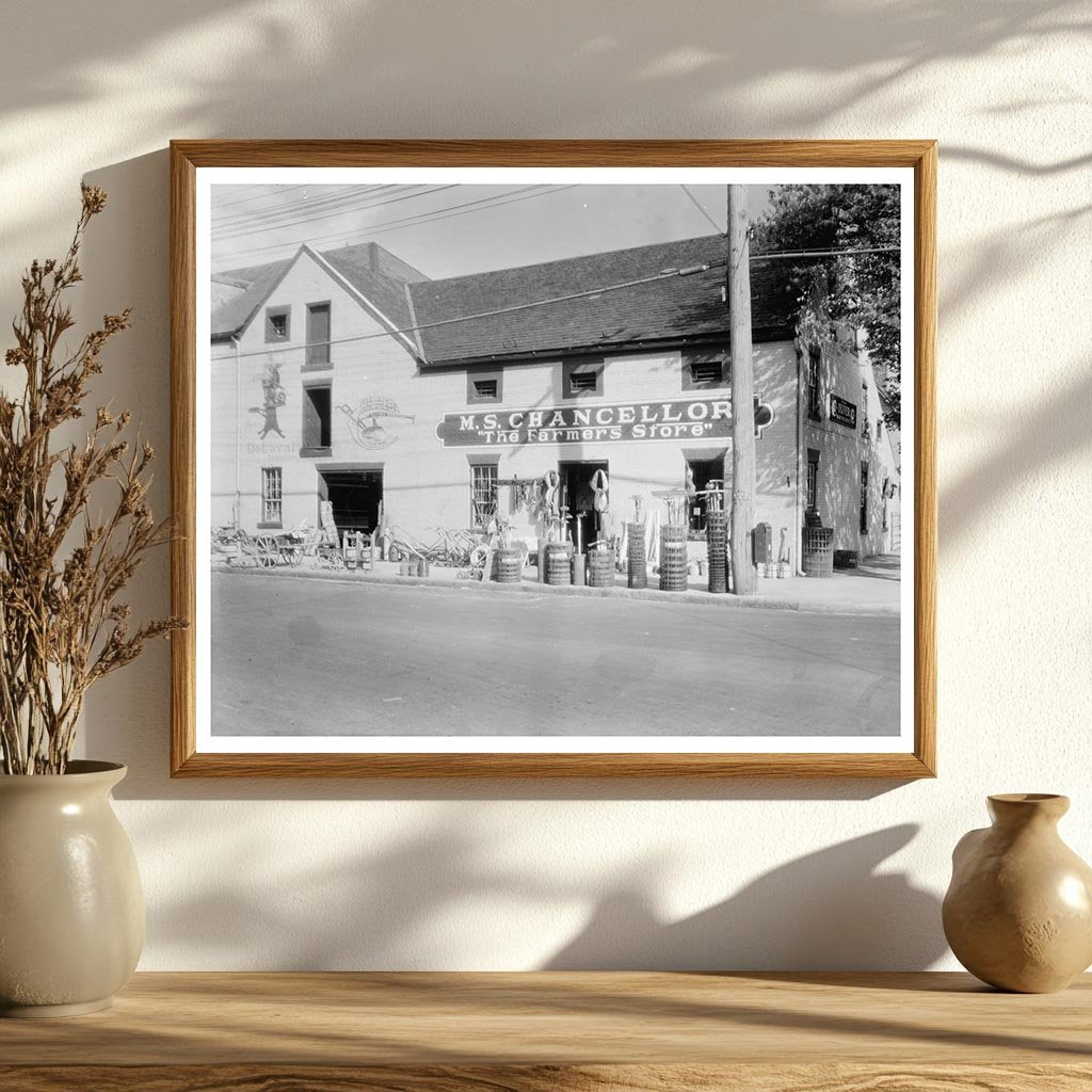 M.S. Chancellors Store, Fredericksburg VA, 20th Century