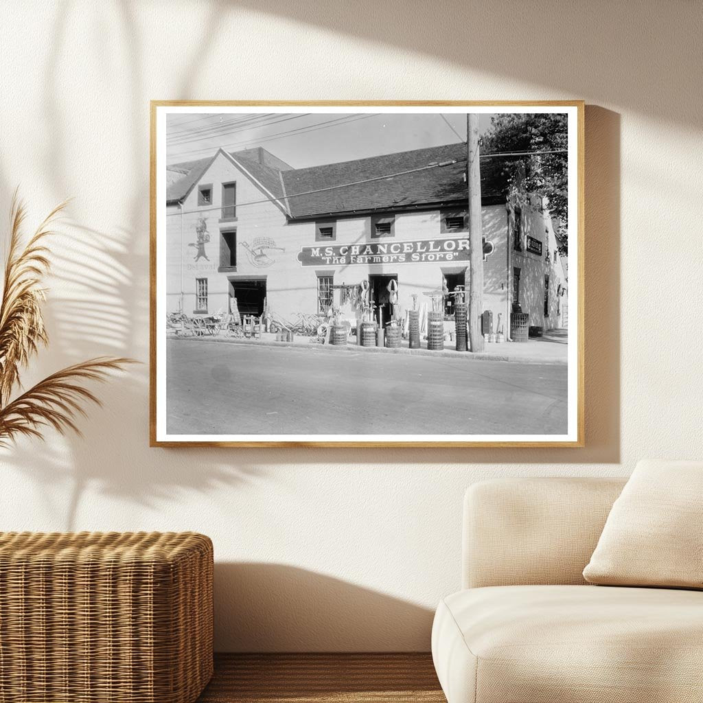 M.S. Chancellors Store, Fredericksburg VA, 20th Century
