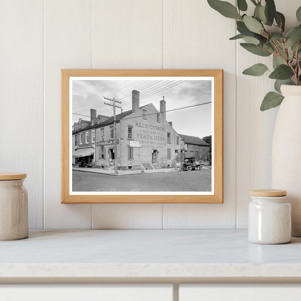 Fredericksburg, VA Historic Willis and Crismond Storefront 1