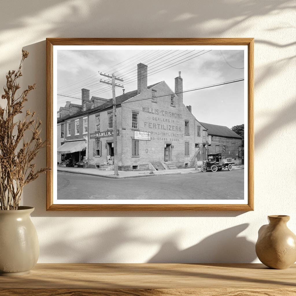 Fredericksburg, VA Historic Willis and Crismond Storefront 1