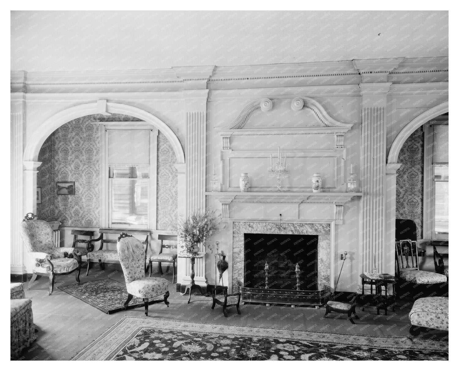 Courting Alcove in Fredericksburg, VA - 20th Century Image