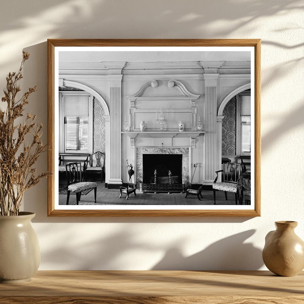 Fredericksburg VA Courting Alcove Photo, Early 20th Century
