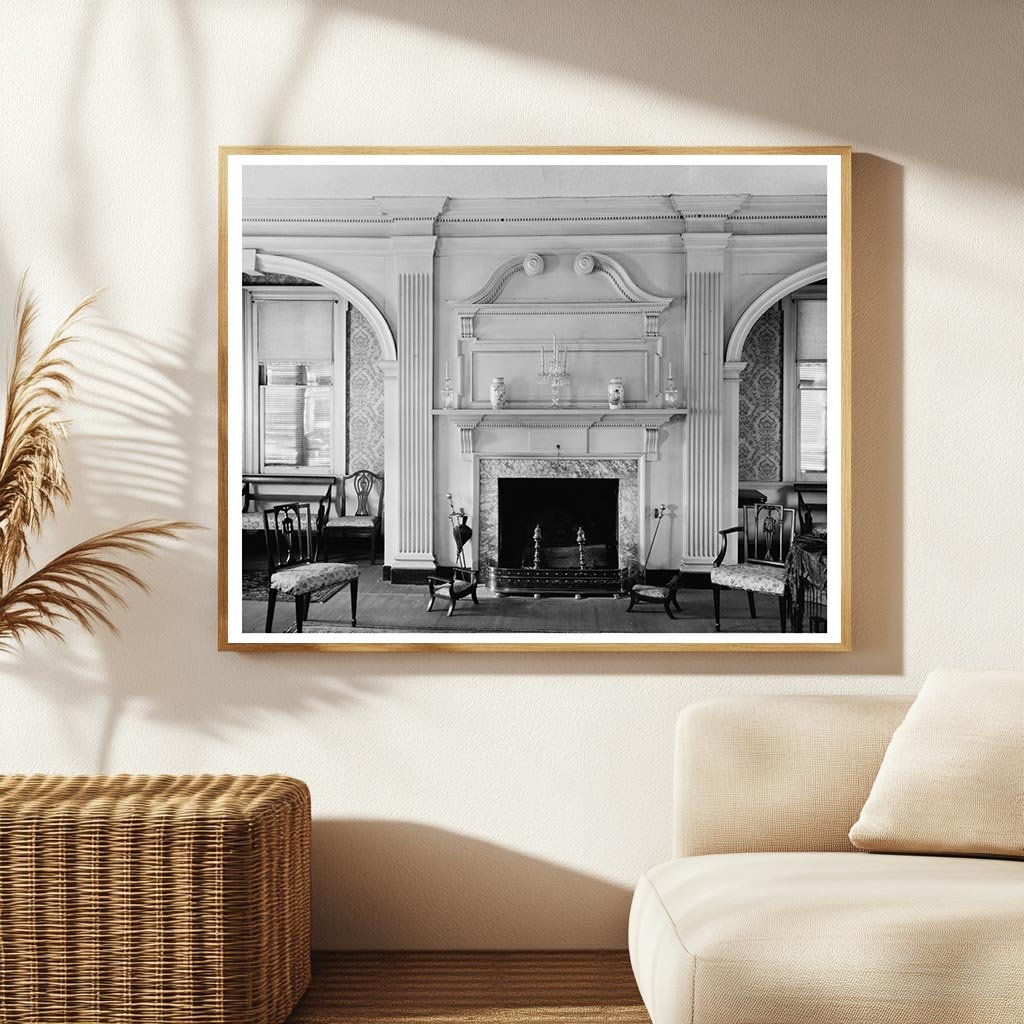 Fredericksburg VA Courting Alcove Photo, Early 20th Century
