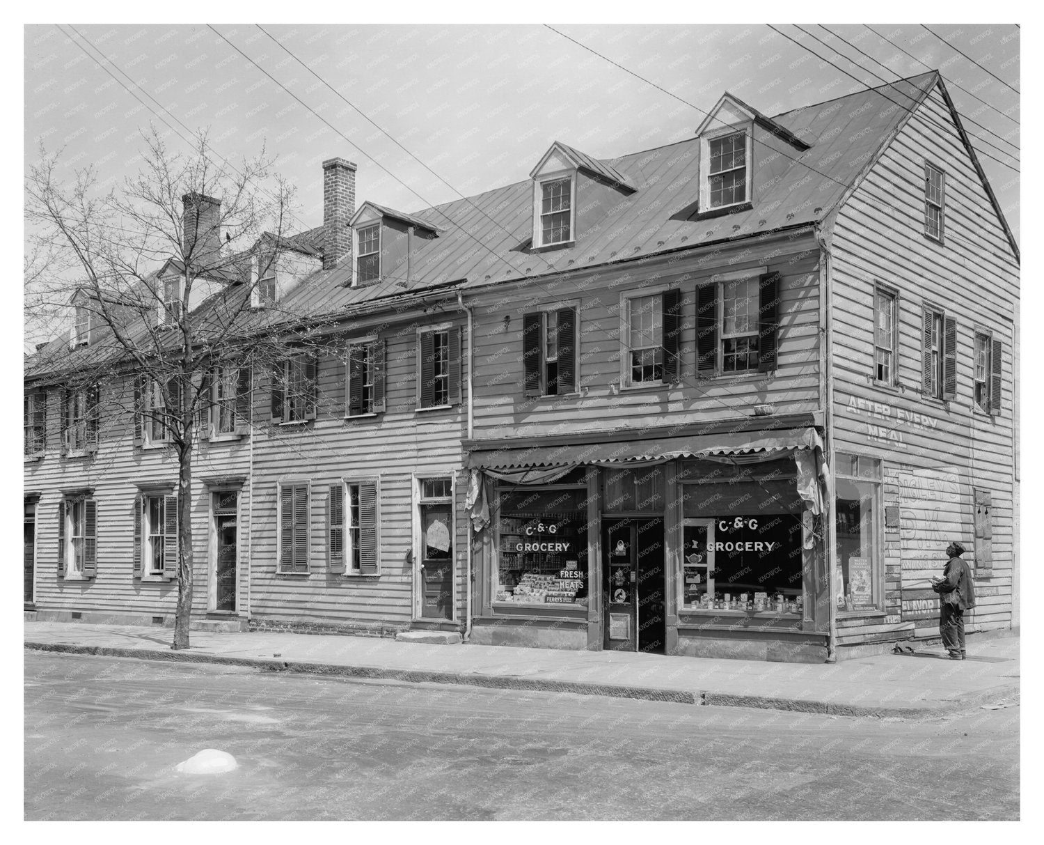 Vintage Grocery Store in Fredericksburg, VA - Early 1900s