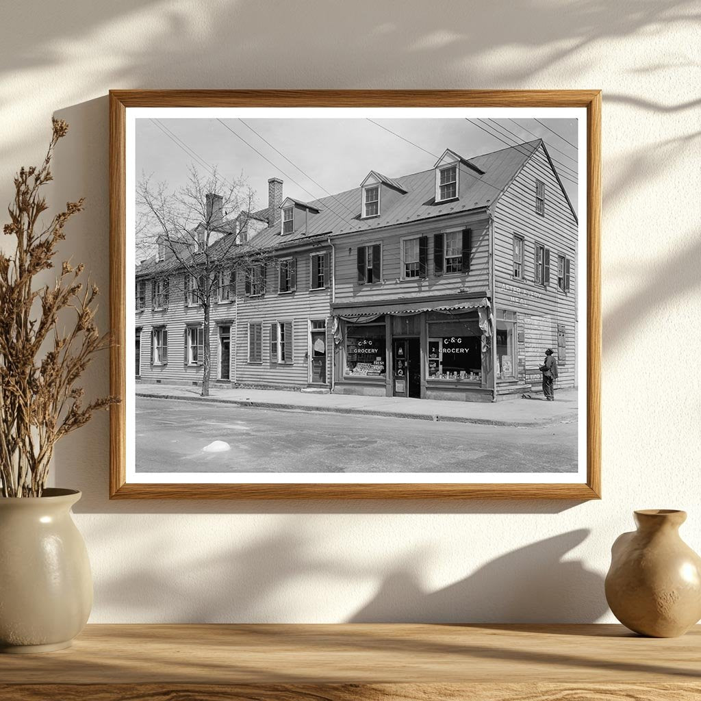 Vintage Grocery Store in Fredericksburg, VA - Early 1900s