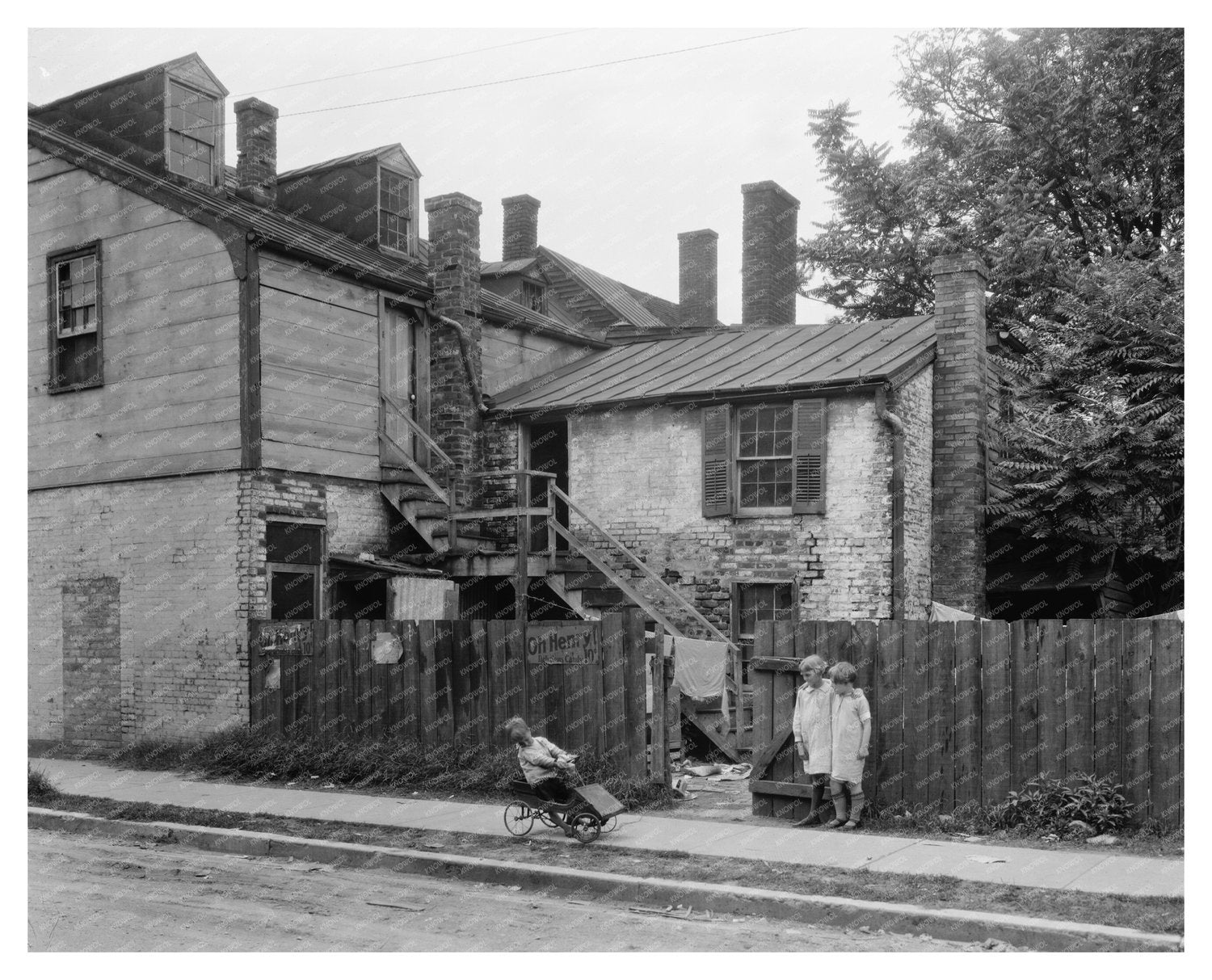 Fredericksburg VA Vintage Photo, Early 20th Century
