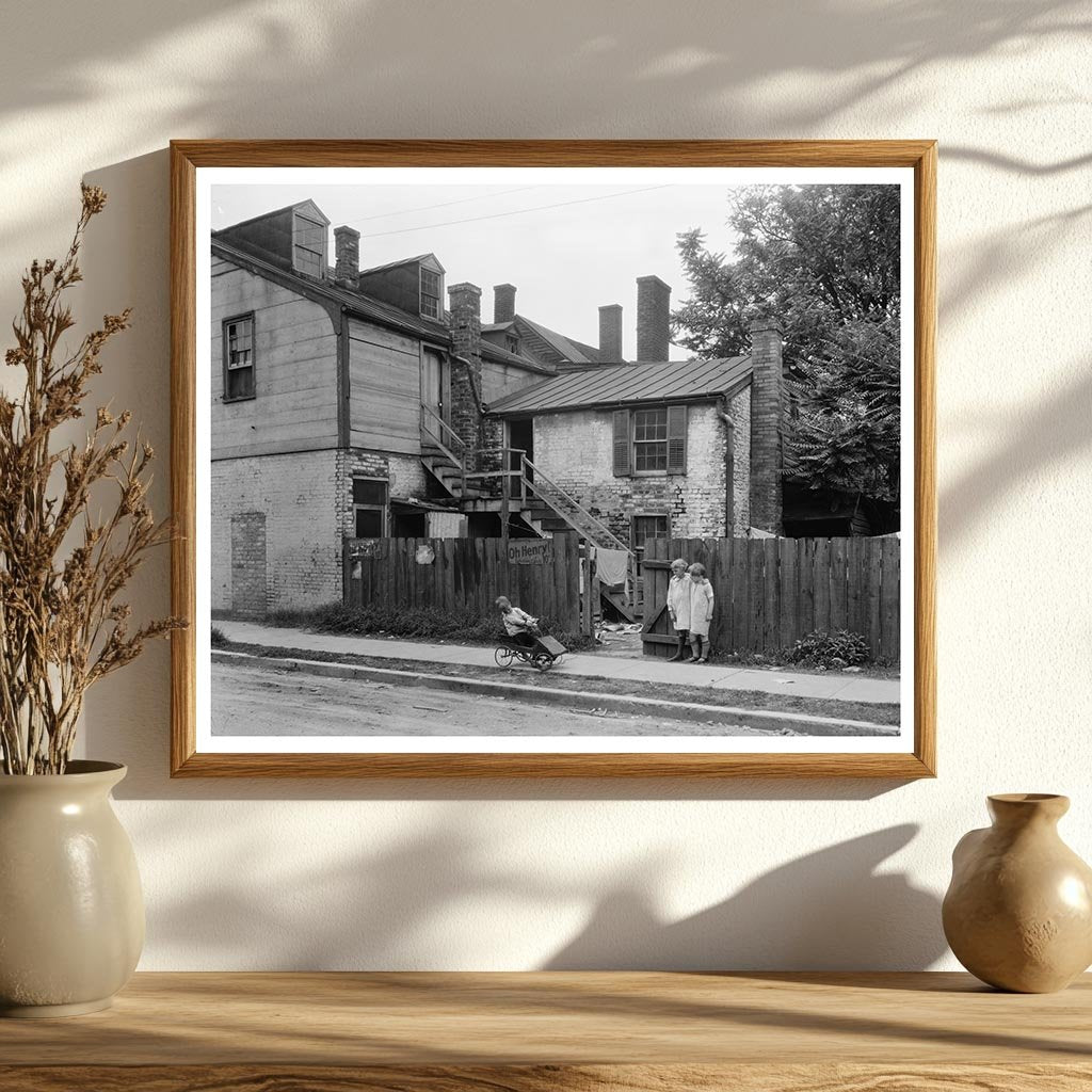 Fredericksburg VA Vintage Photo, Early 20th Century