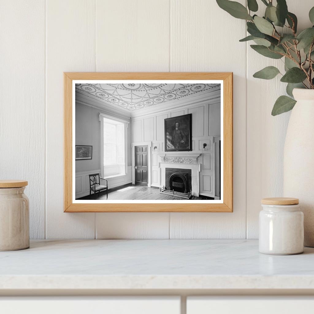 Dining Room in Fredericksburg, VA, 20th Century Photo
