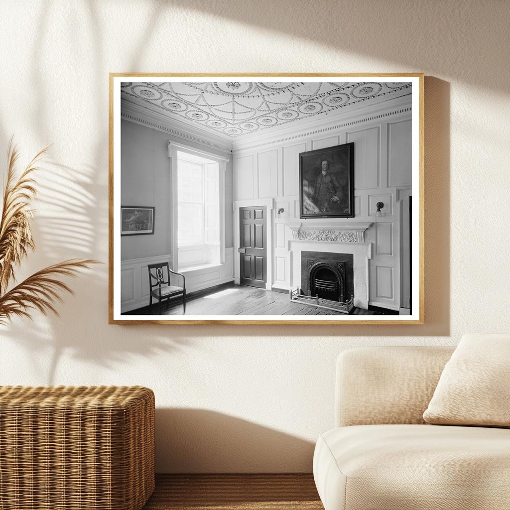 Dining Room in Fredericksburg, VA, 20th Century Photo