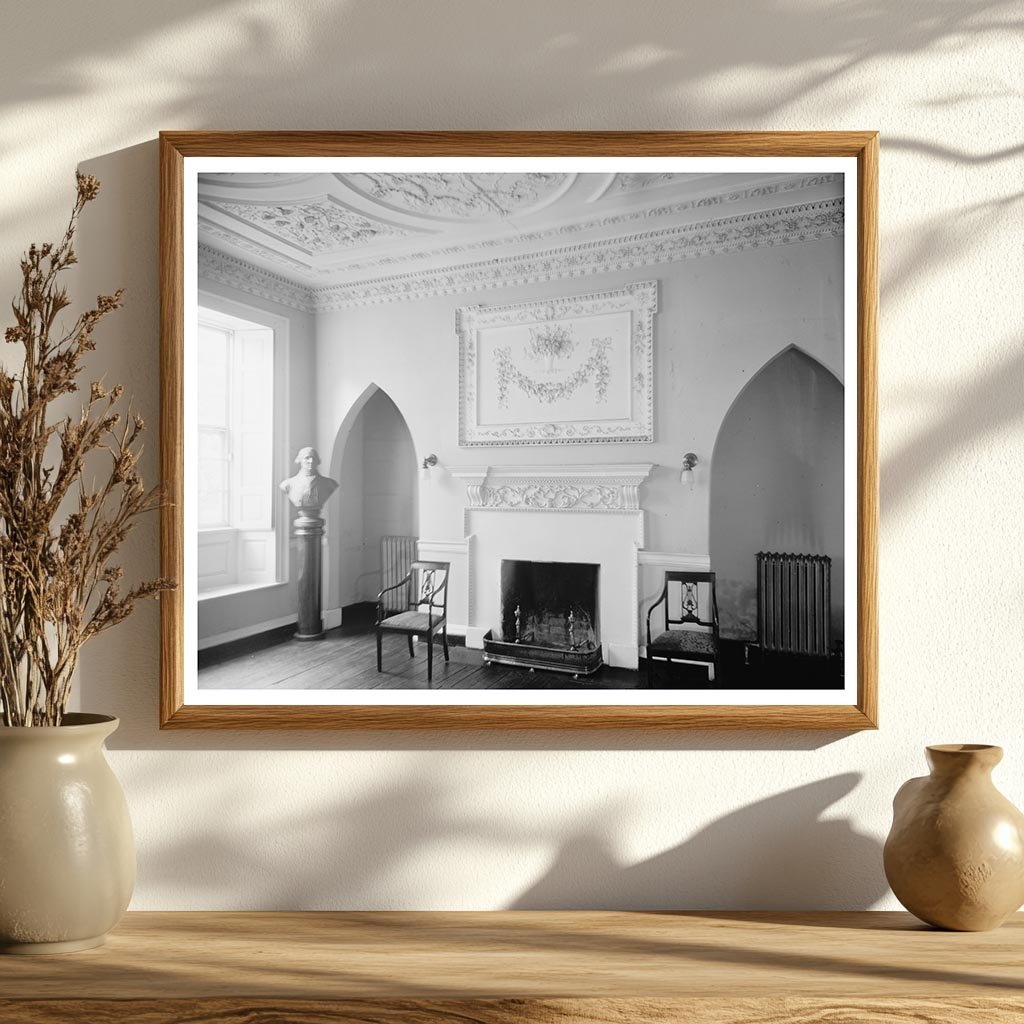 Vintage Photo of Fredericksburg, VA Architecture, 20th Centu