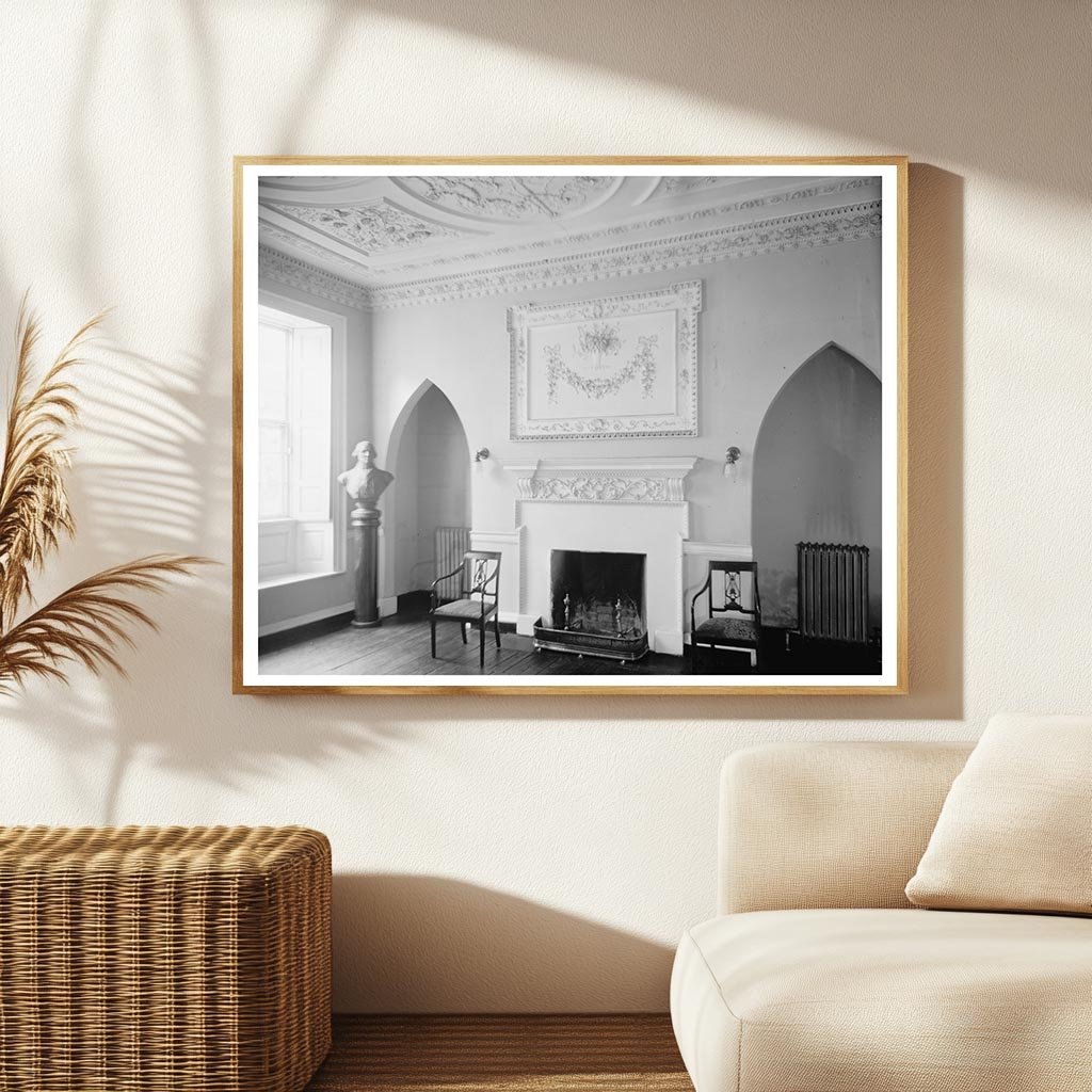 Vintage Photo of Fredericksburg, VA Architecture, 20th Centu