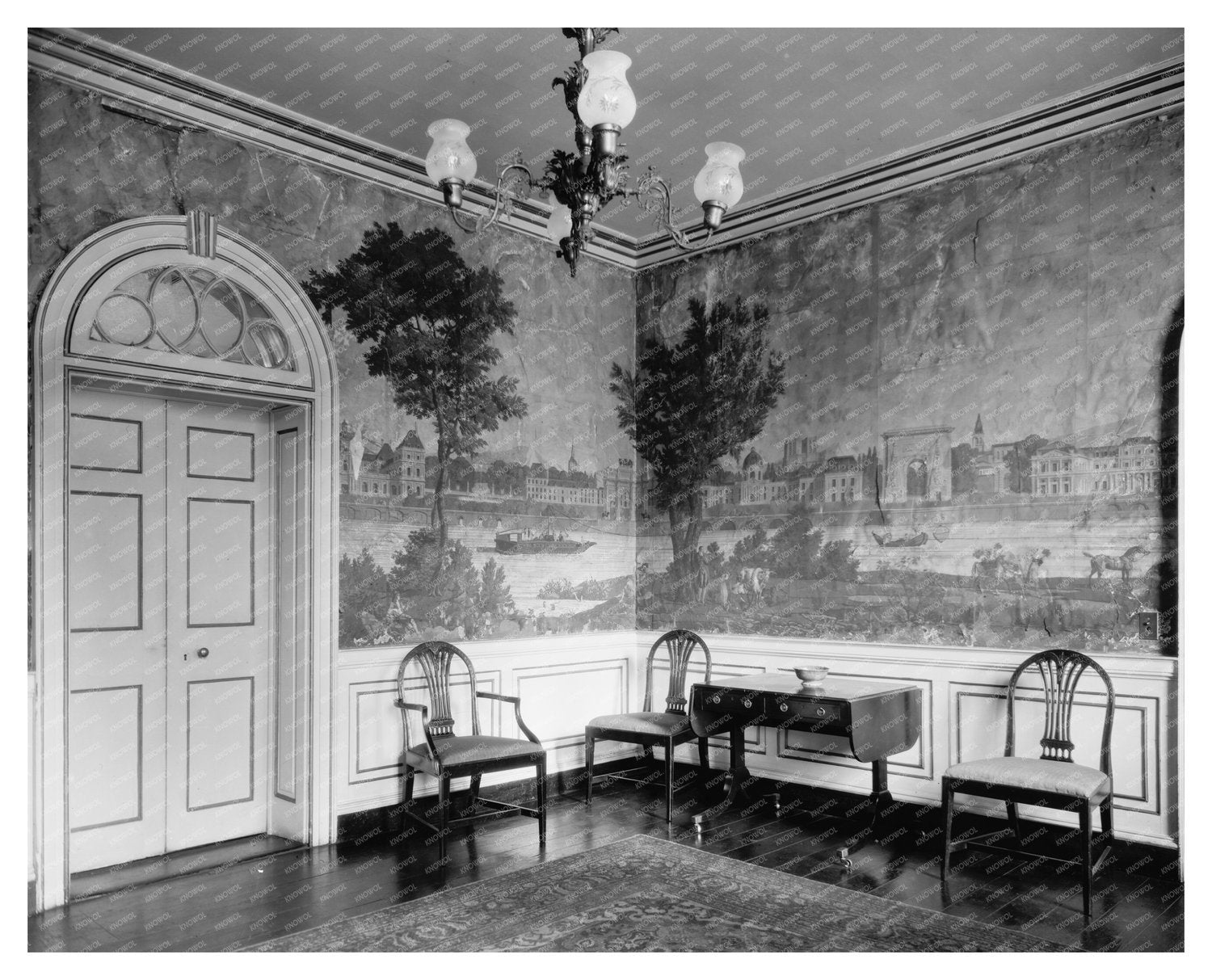 Fredericksburg VA Interior Photo Early 1900s