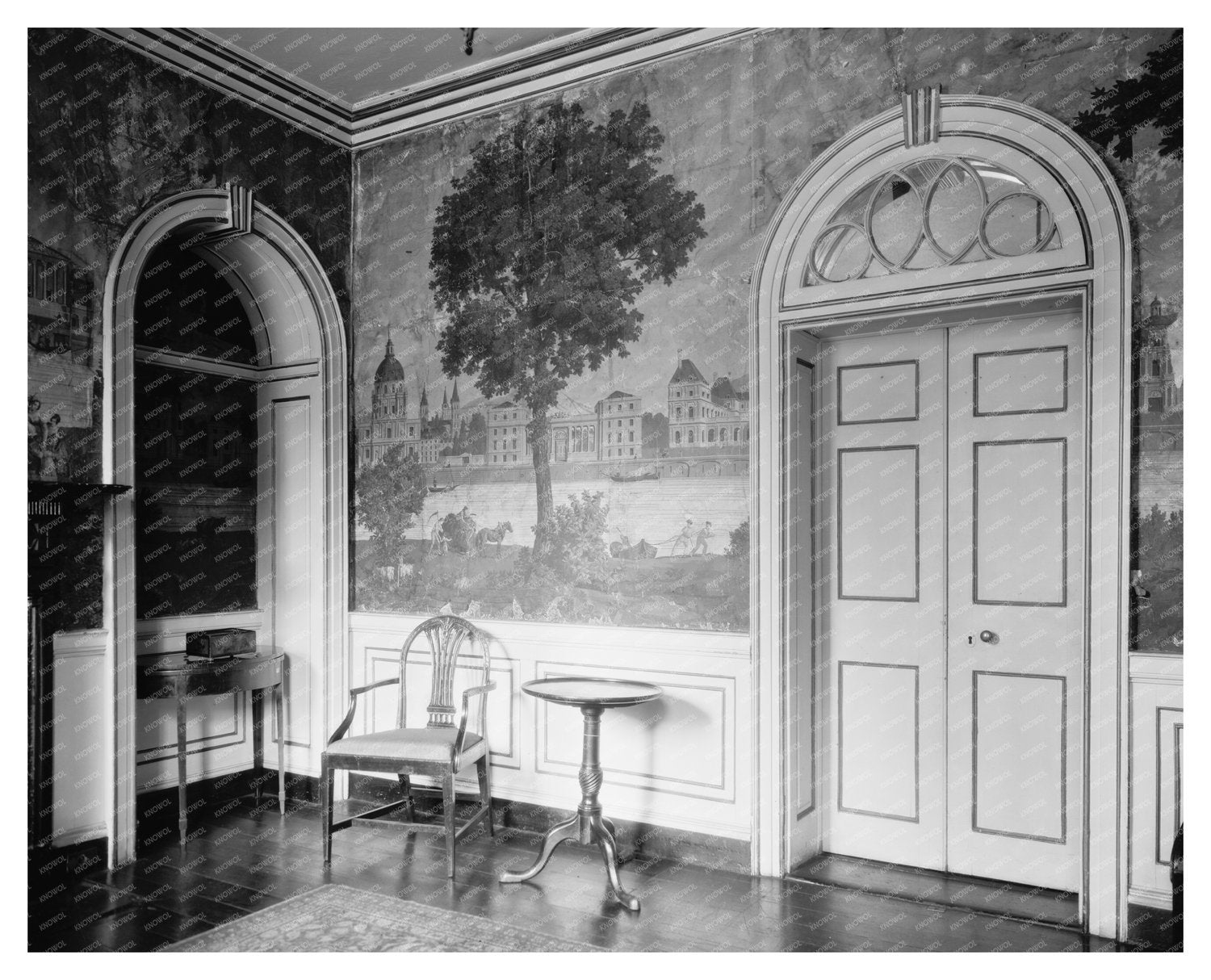 1910 Fredericksburg VA Vintage Interior Architecture