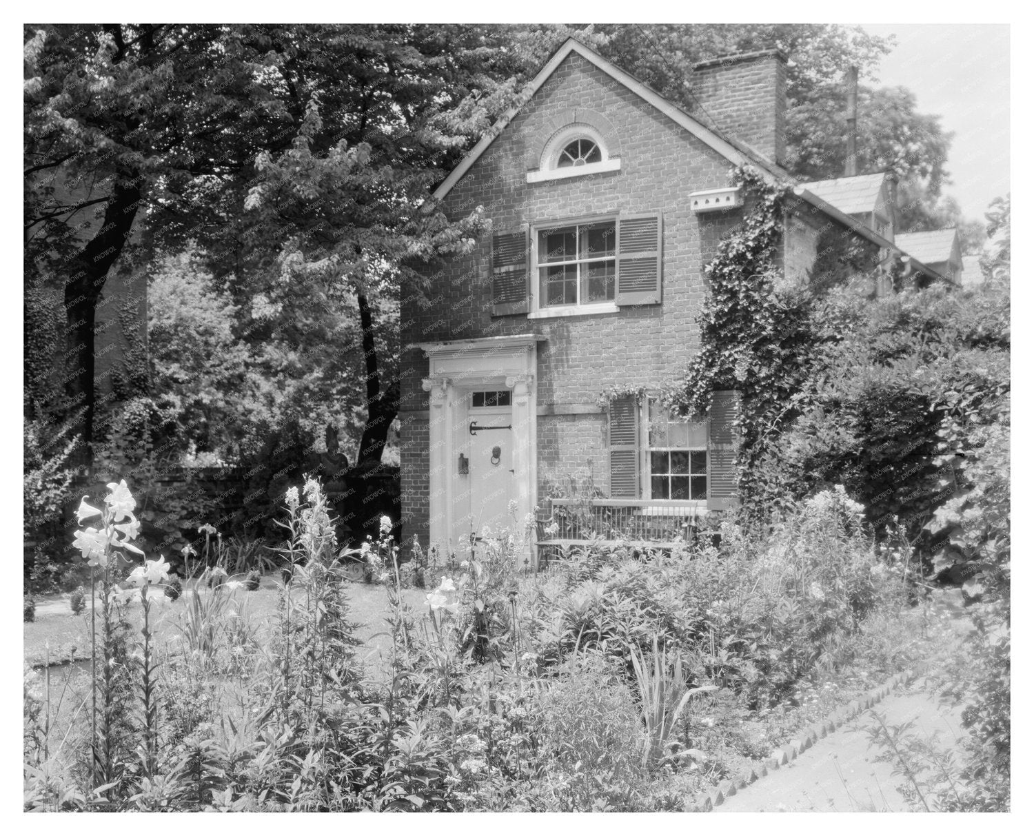Fredericksburg VA Vintage Home Photo, 20th Century
