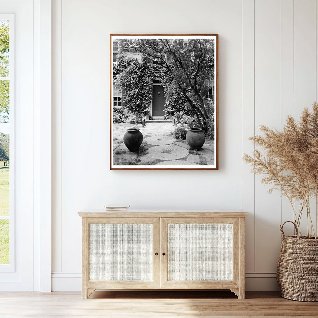 Fredericksburg VA Vintage Home and Garden Photo 20th Century