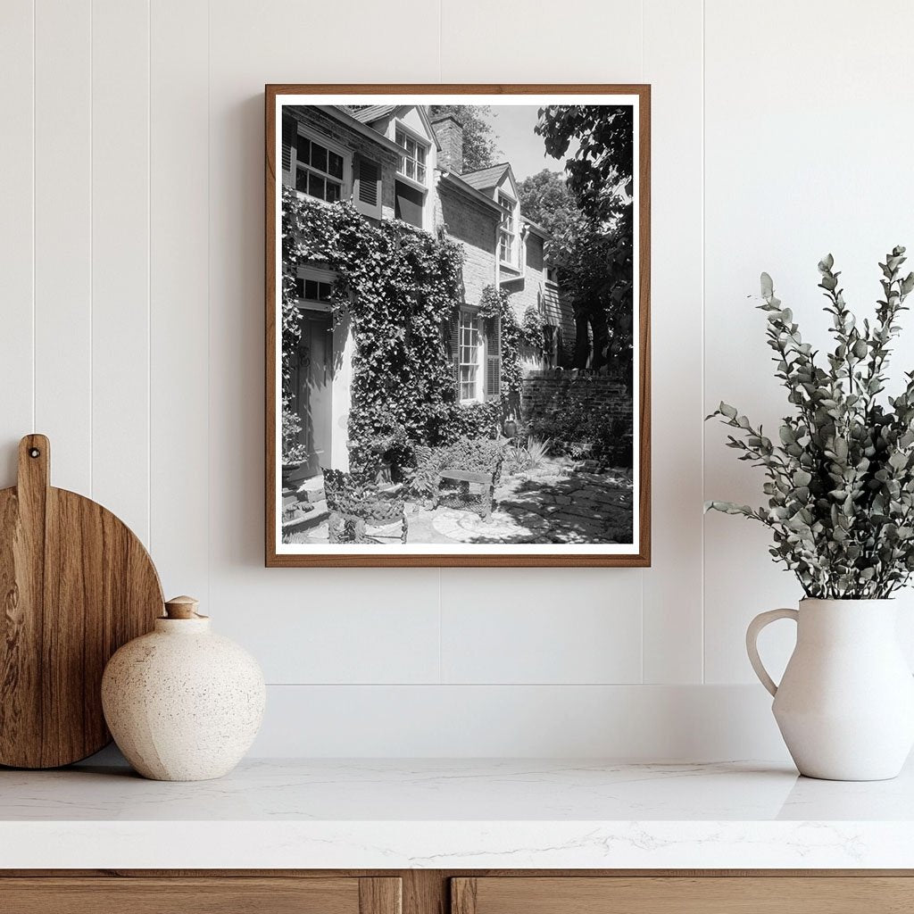 Fredericksburg VA Vintage Architecture Photo 20th Century