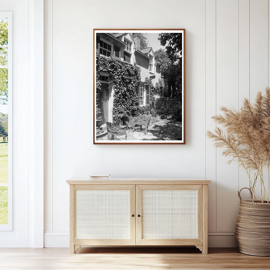 Fredericksburg VA Vintage Architecture Photo 20th Century