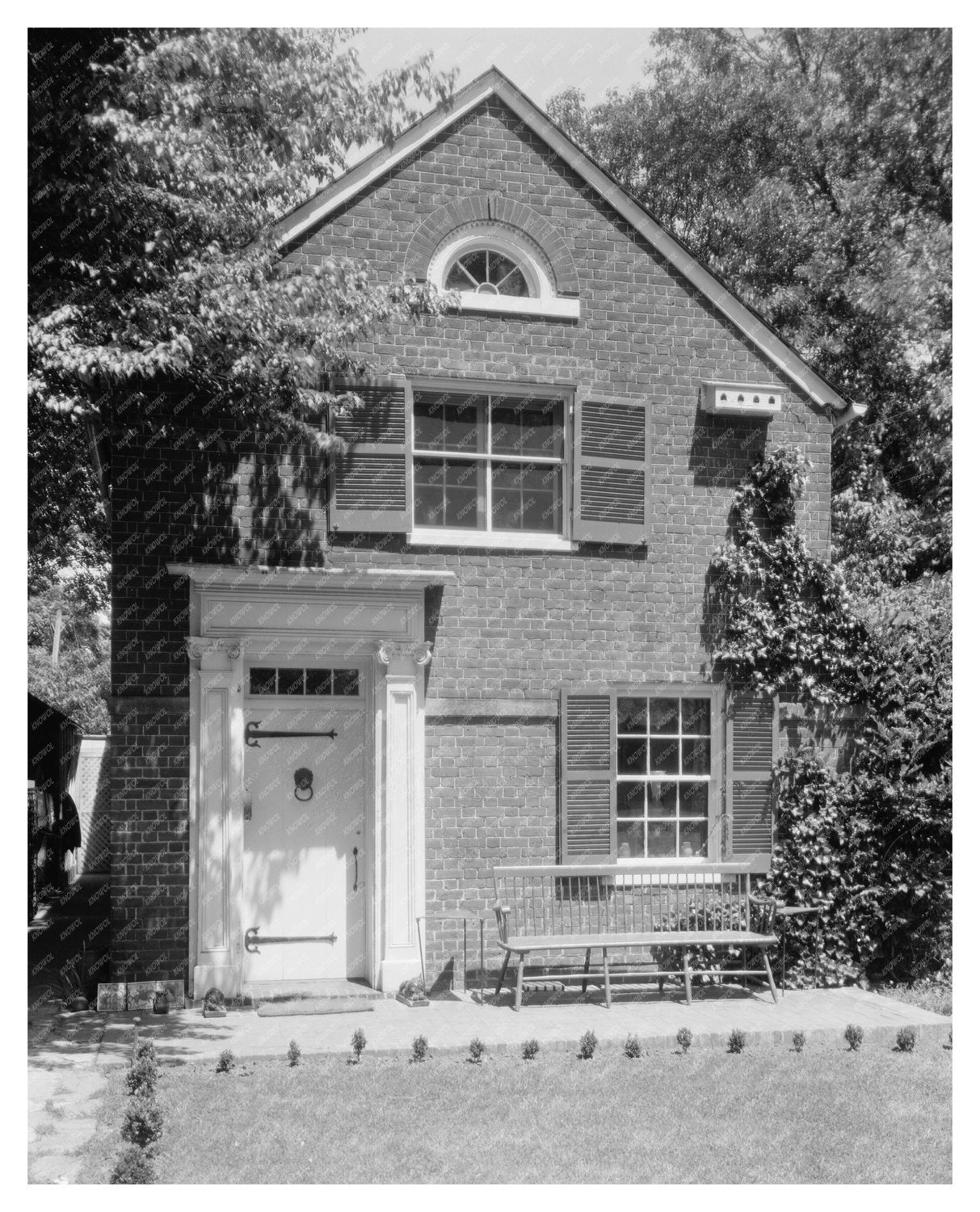 Fredericksburg VA Architecture Photograph, 20th Century