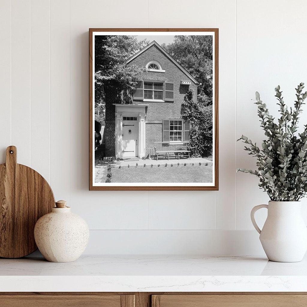 Fredericksburg VA Architecture Photograph, 20th Century