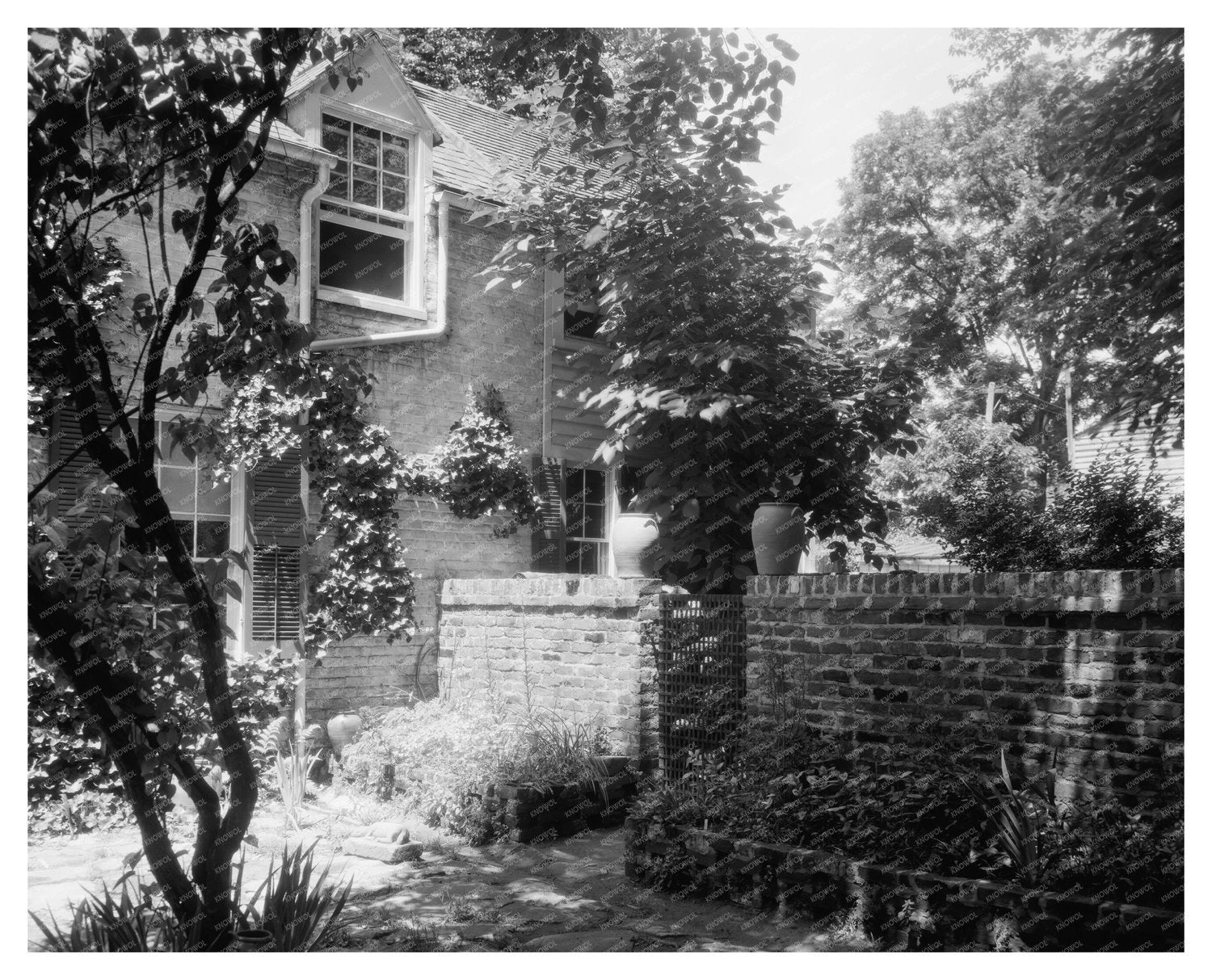 Fredericksburg VA Early 20th Century Garden Architecture