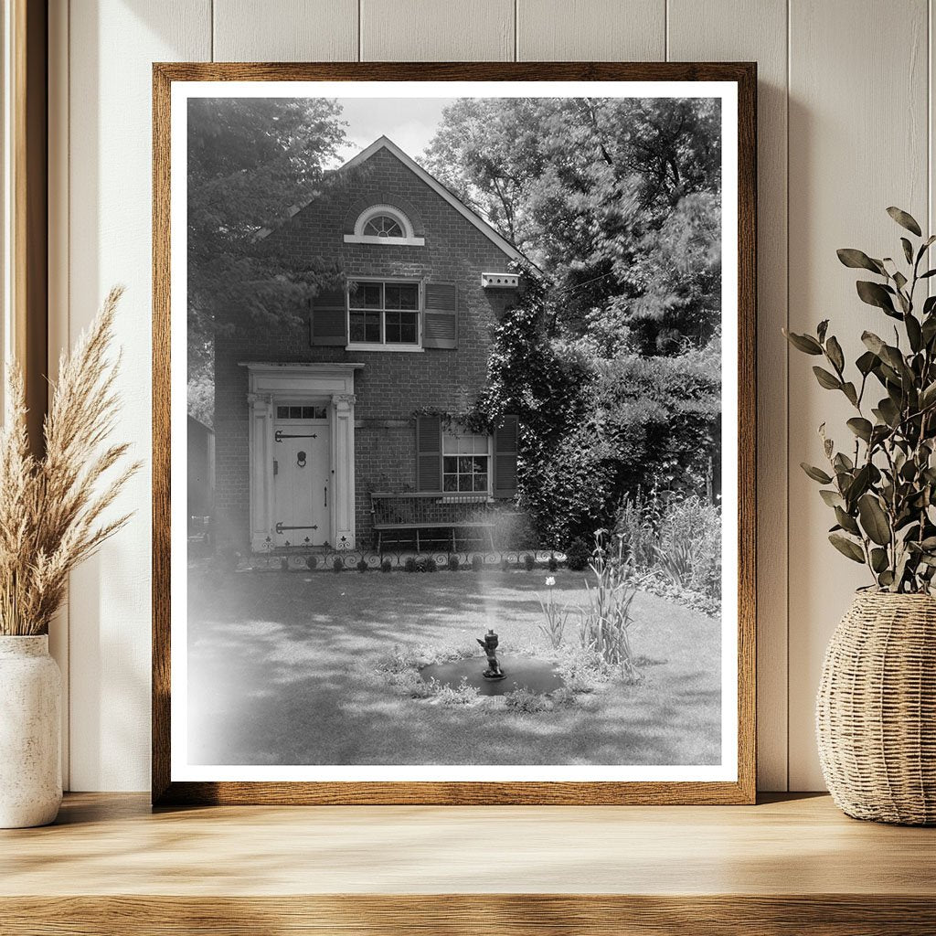 Fredericksburg VA Historic House Photography 20th Century