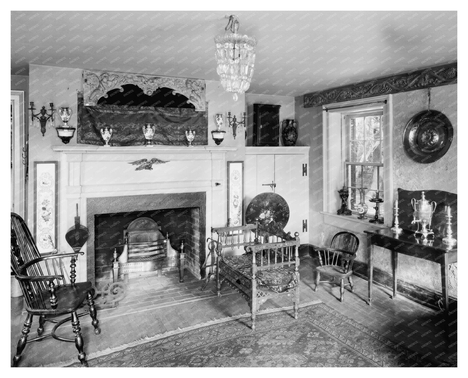 Fredericksburg VA Interior Scene, 20th Century History