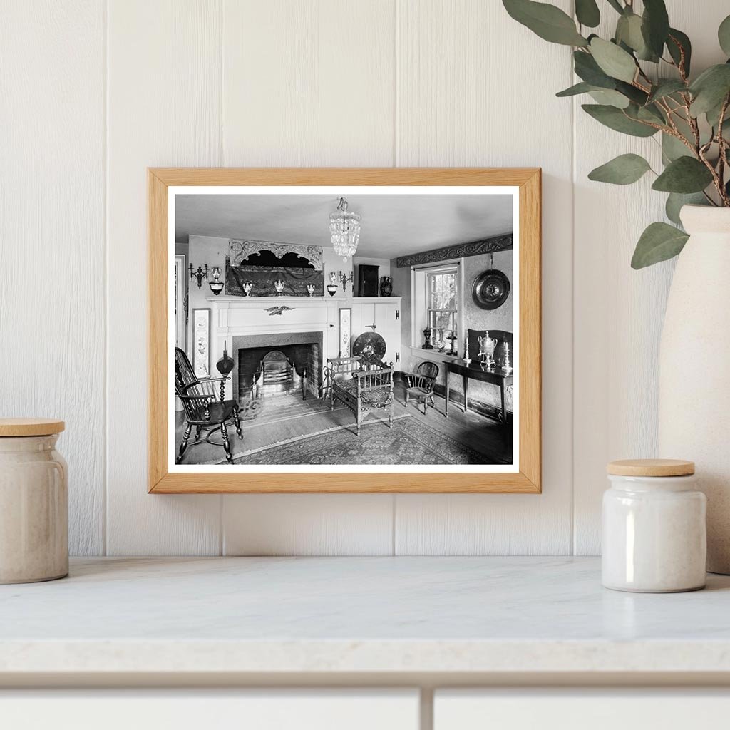 Fredericksburg VA Interior Scene, 20th Century History