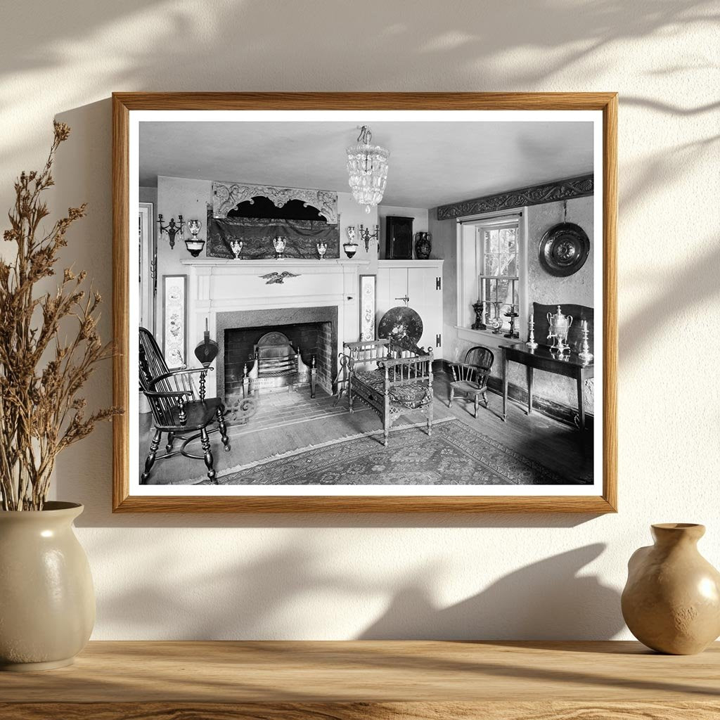 Fredericksburg VA Interior Scene, 20th Century History