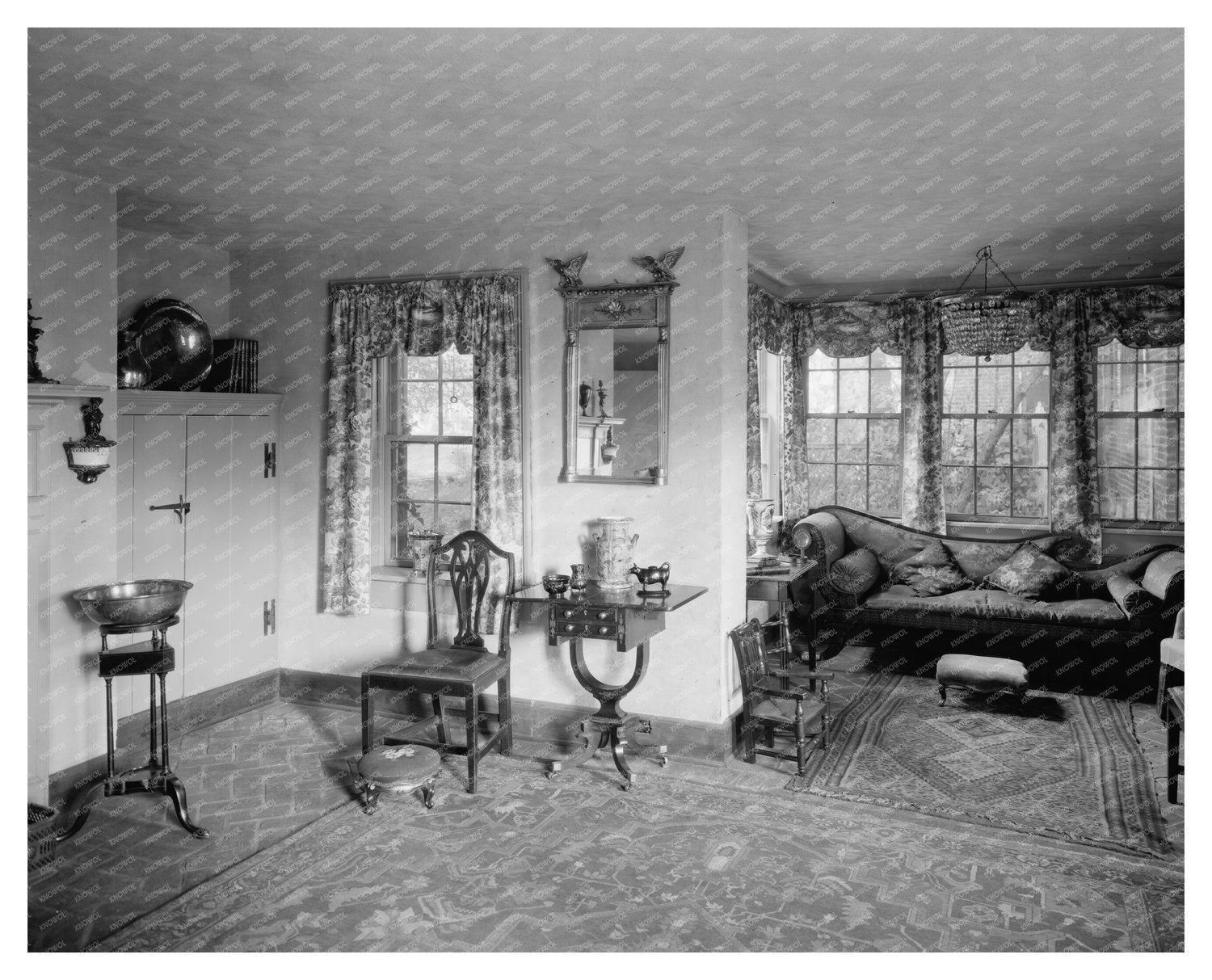 Fredericksburg VA Interior Design Photo, Early 20th Century