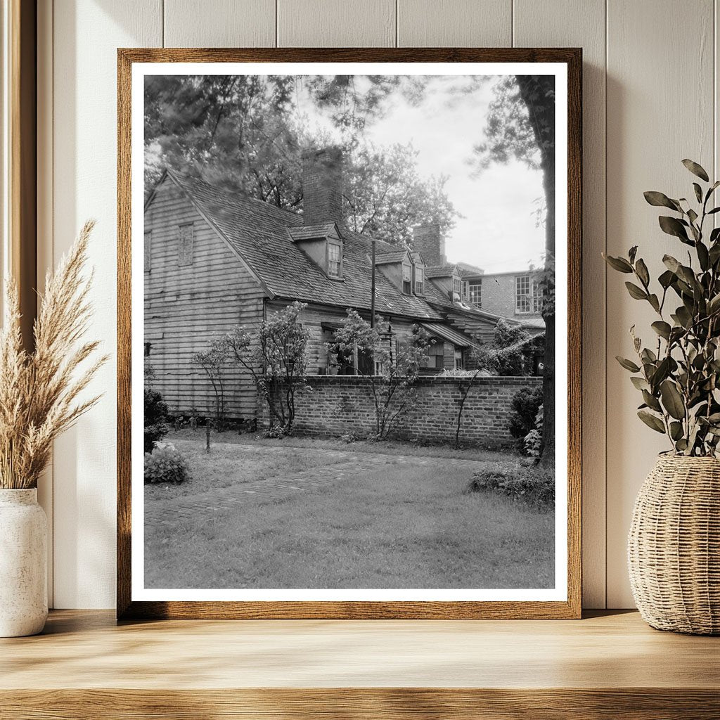 Fredericksburg VA Architecture 1930s Carnegie Survey Image