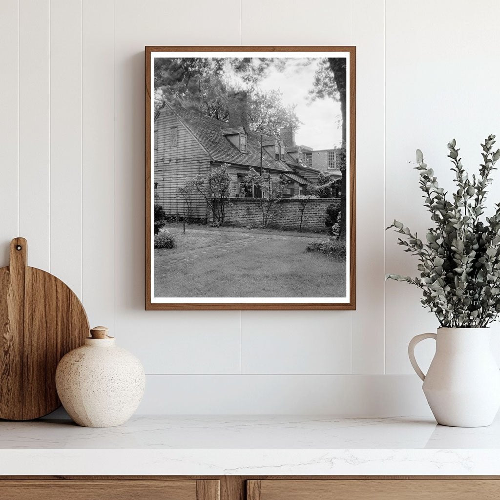 Fredericksburg VA Architecture 1930s Carnegie Survey Image