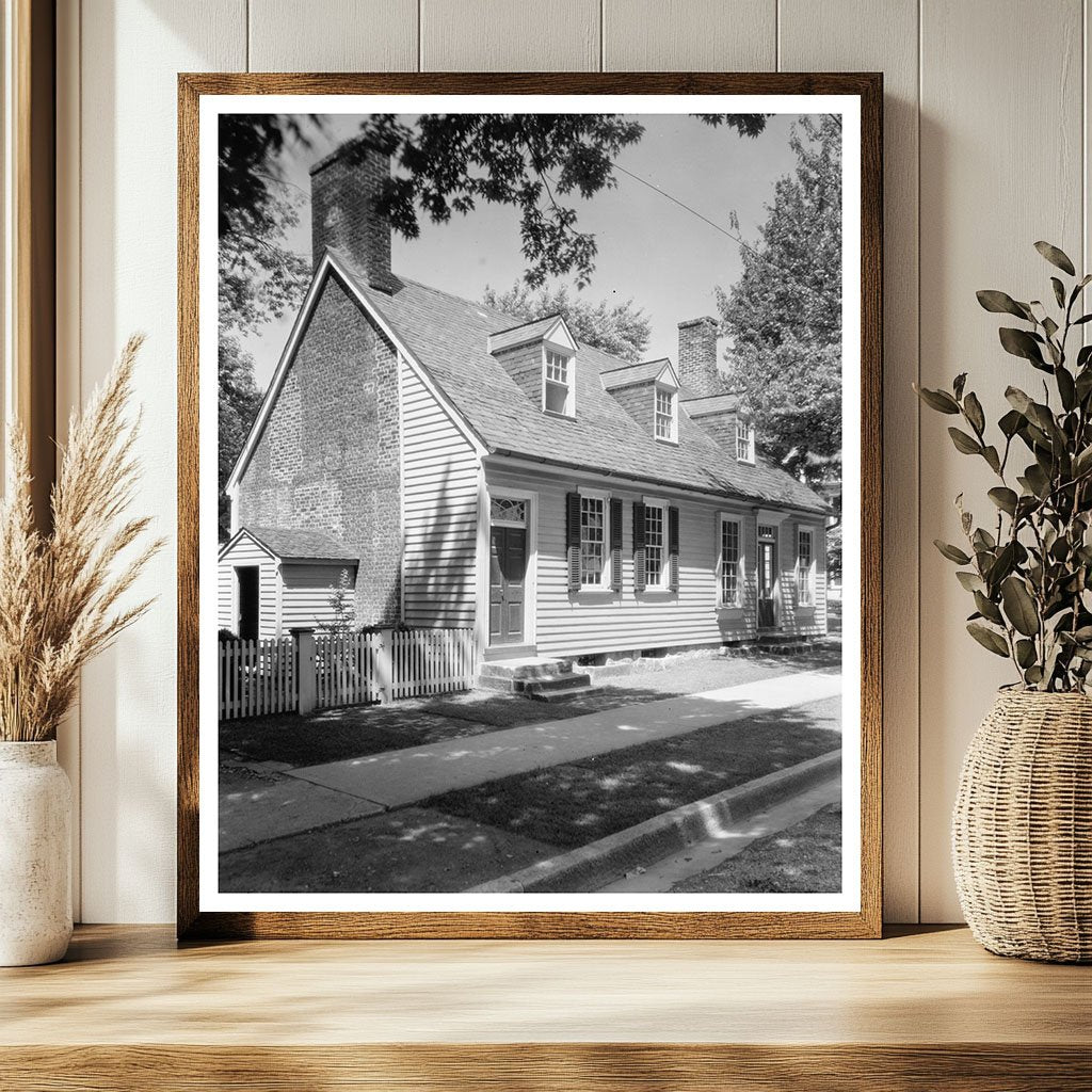 Vintage Architecture in Fredericksburg, VA 1910