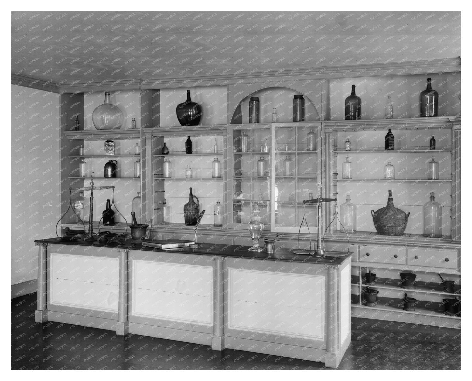 Early 20th Century Interior, Fredericksburg VA, 1953