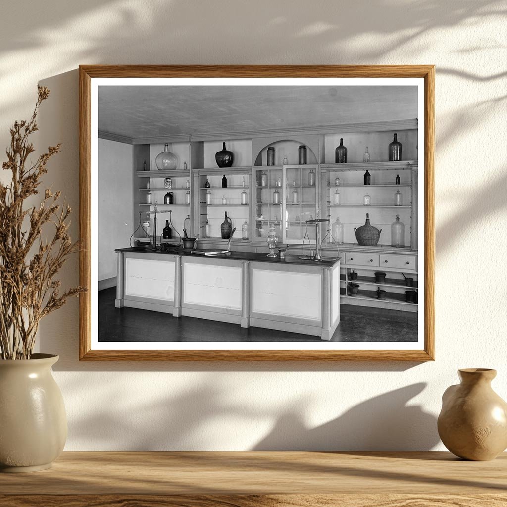 Early 20th Century Interior, Fredericksburg VA, 1953