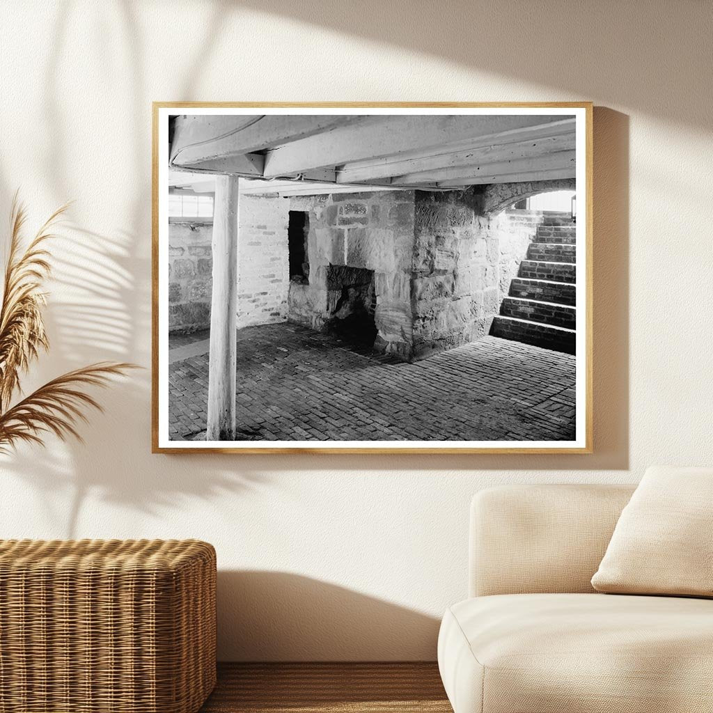 Historic Building in Fredericksburg, VA - 1953 Photo