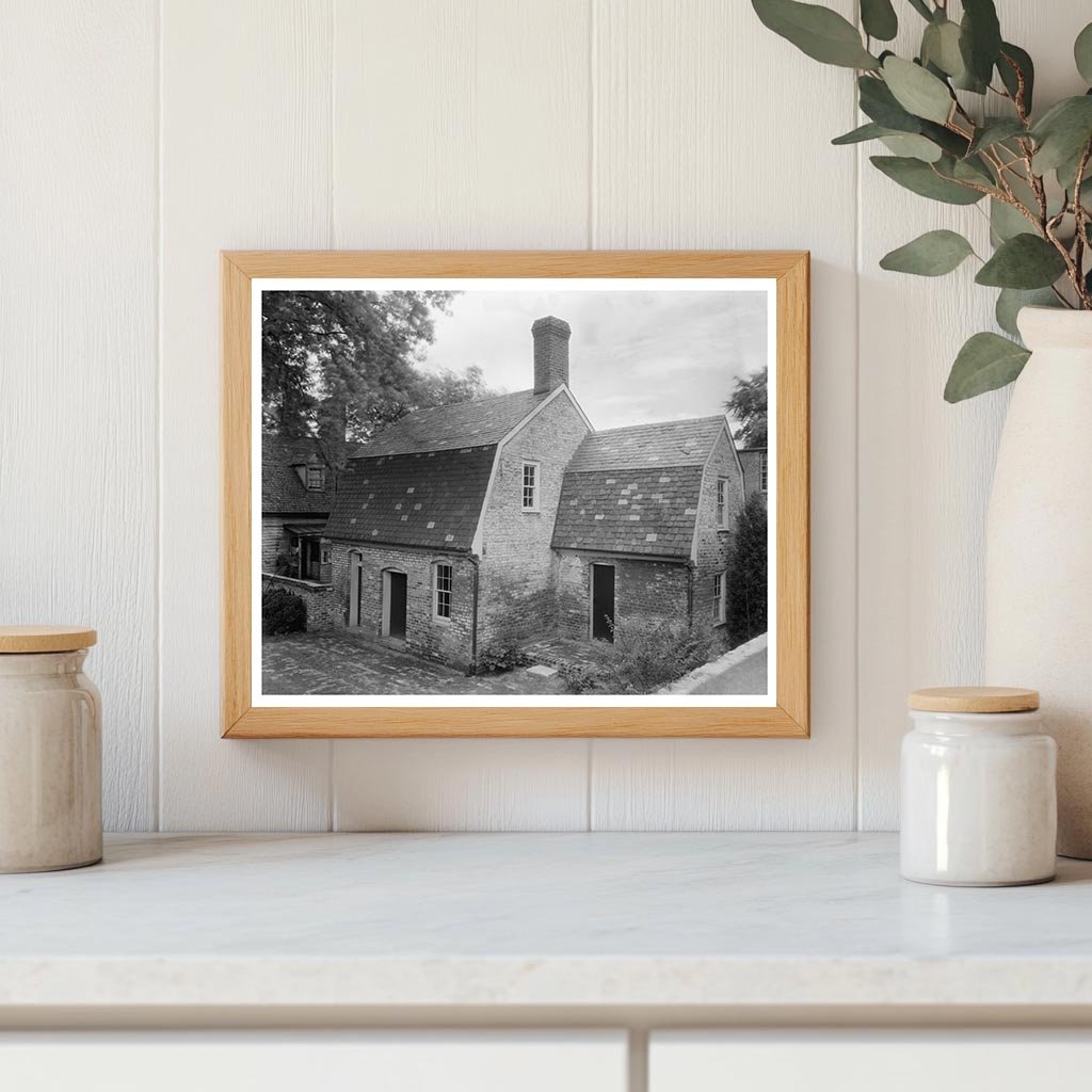 Fredericksburg, VA Architecture 19th Century Vintage Photo