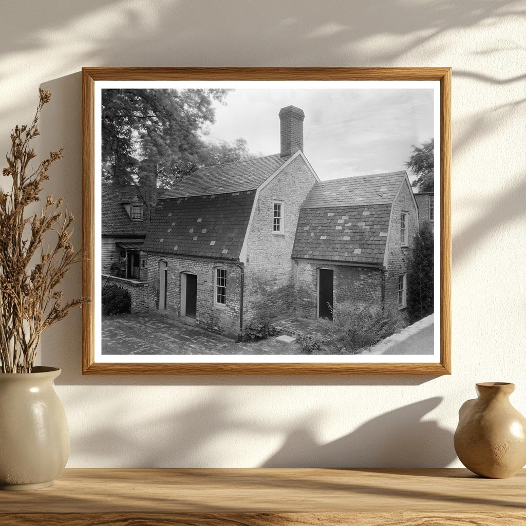 Fredericksburg, VA Architecture 19th Century Vintage Photo