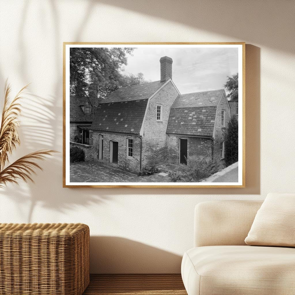 Fredericksburg, VA Architecture 19th Century Vintage Photo