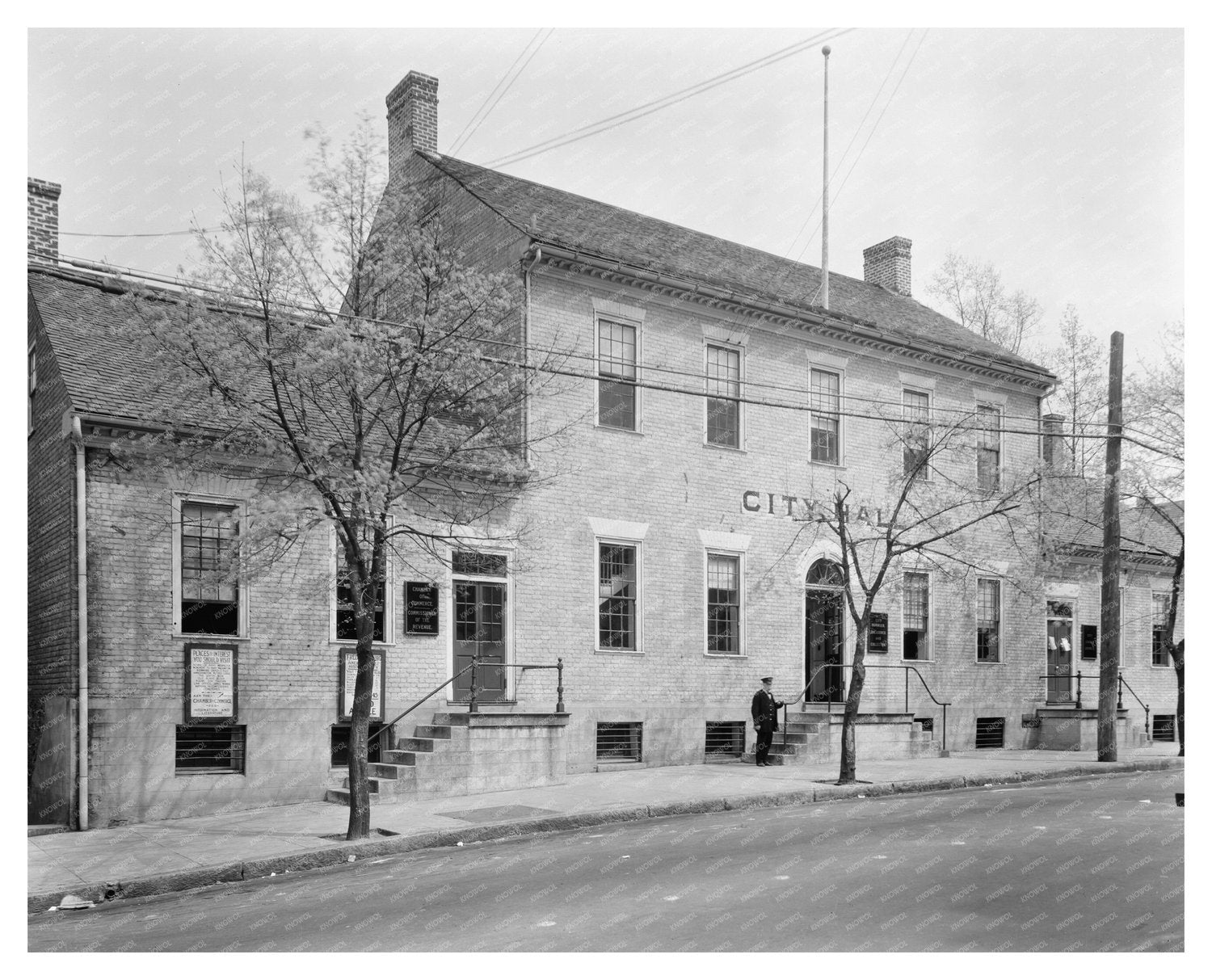 Fredericksburg VA City Hall Architecture 1900s