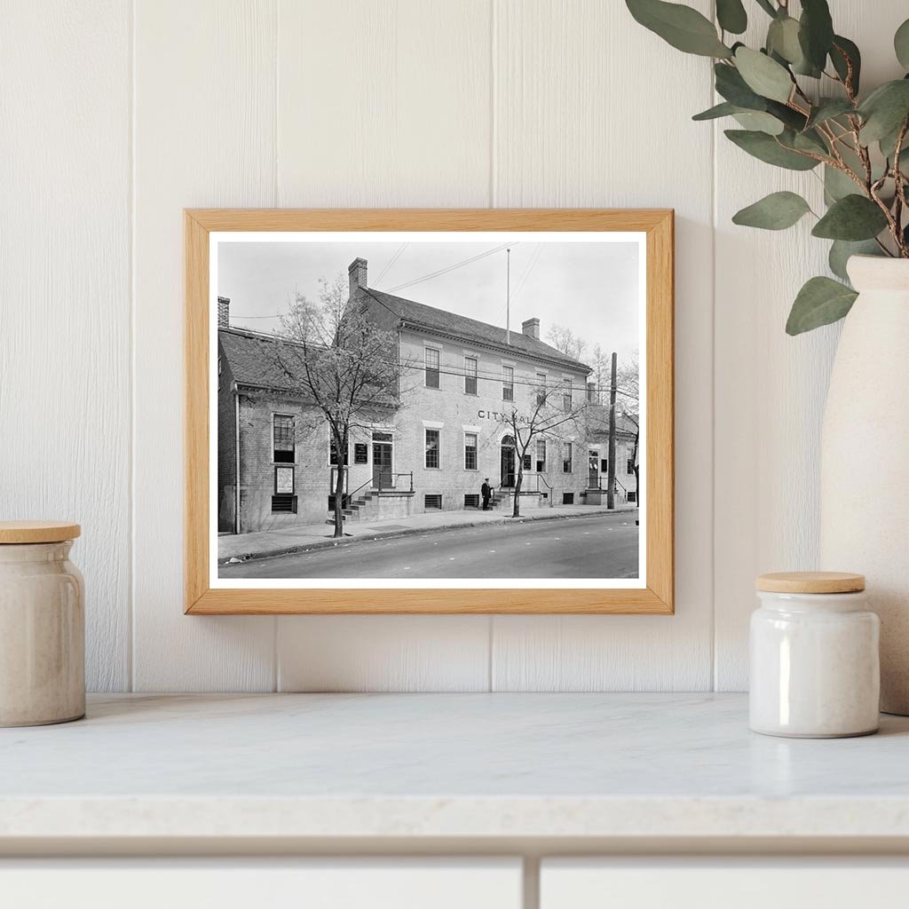 Fredericksburg VA City Hall Architecture 1900s