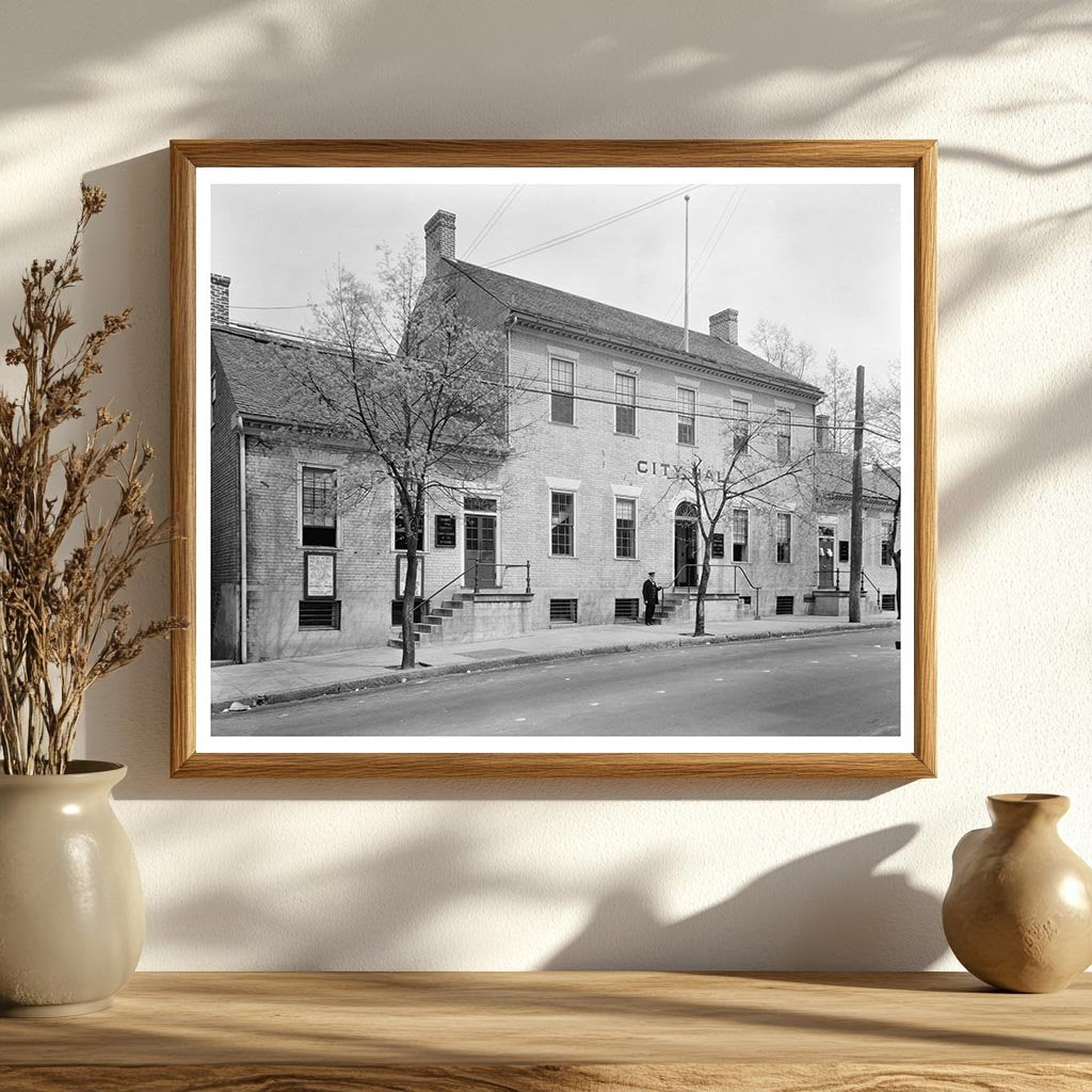 Fredericksburg VA City Hall Architecture 1900s