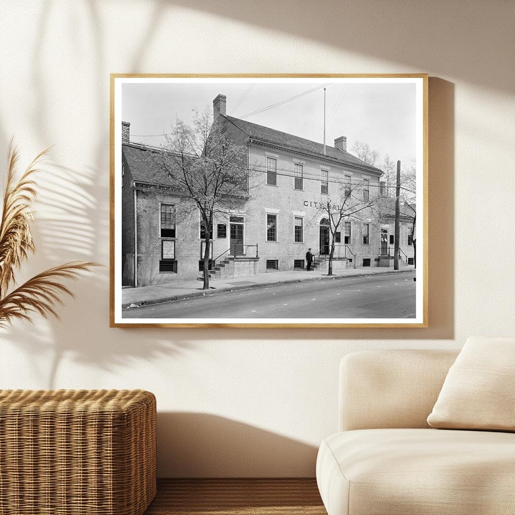 Fredericksburg VA City Hall Architecture 1900s
